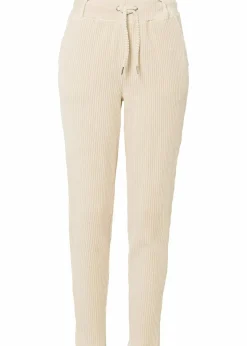 Hot Hose in Cordoptik mit elastischem Bund Damen Hosen|Bekleidung·Kleider