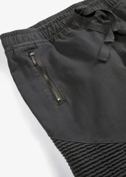 New Hose mit Biker-Details Damen Bekleidung·Kleider|Hosen