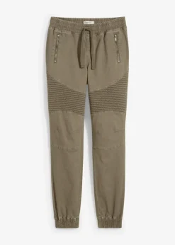 Sale Hose mit Biker-Details Damen Hosen|Bekleidung·Kleider