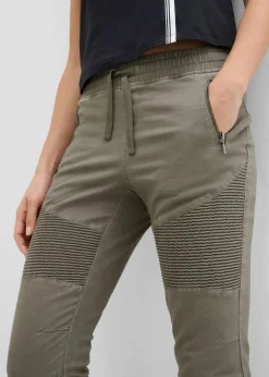 Sale Hose mit Biker-Details Damen Hosen|Bekleidung·Kleider