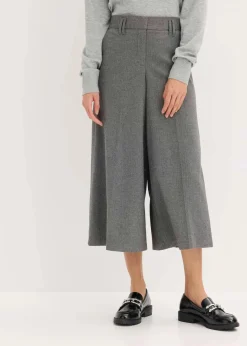 Sale Hose mit Fischgrat in Wolloptik Damen Hosen|Shorts
