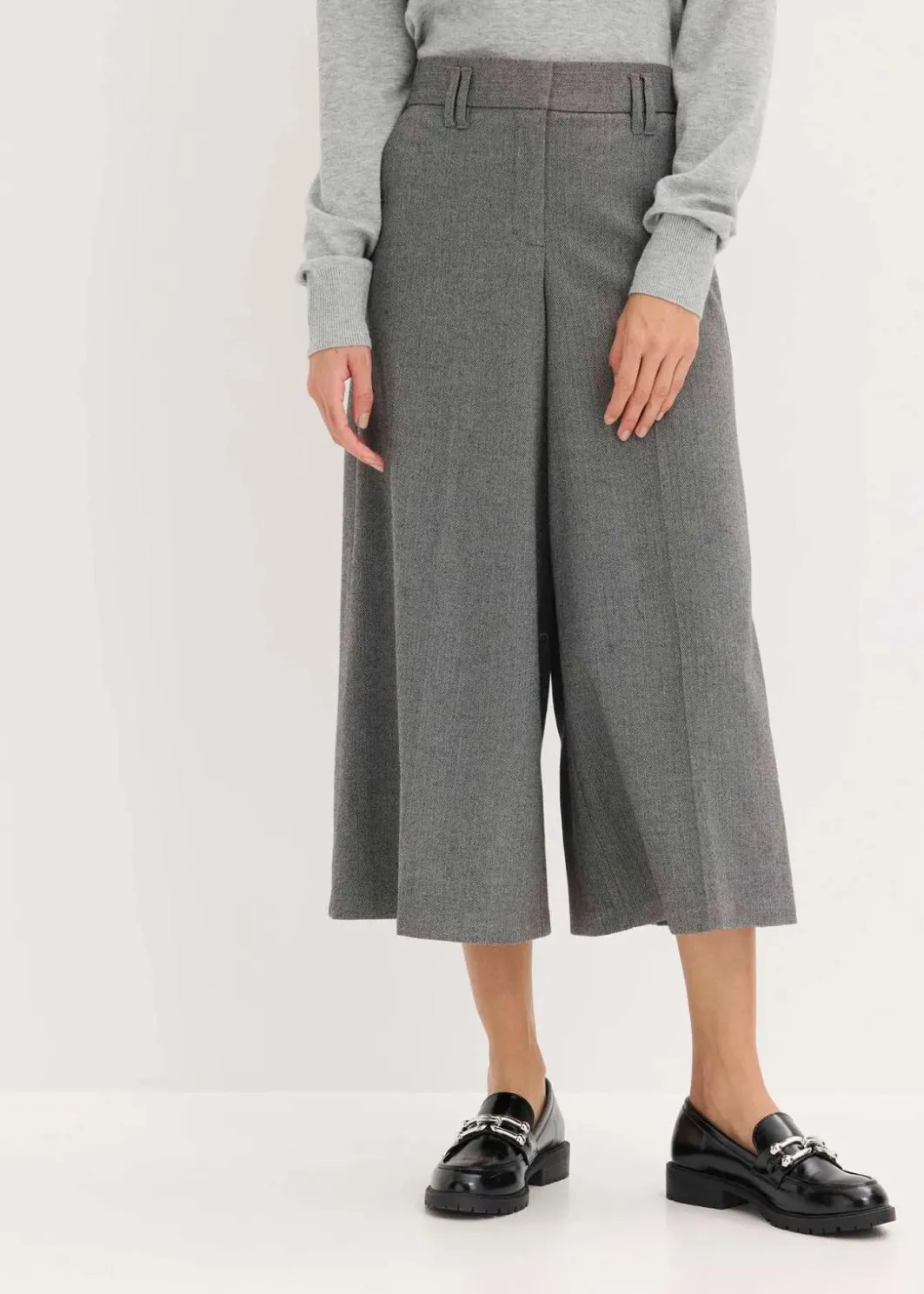 Sale Hose mit Fischgrat in Wolloptik Damen Hosen|Shorts