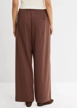 Damen bonprix Bekleidung·Kleider|Zweiteiler & Sets|Hose mit funktionalen Details aus Viskose-Mix