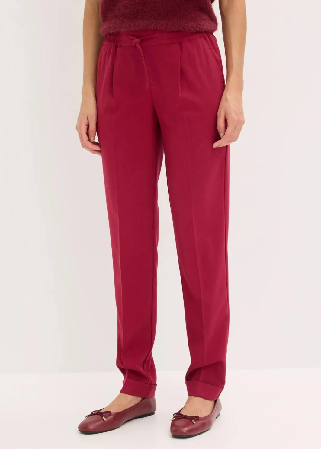 Damen bonprix Hosen|Bekleidung·Kleider|Hose mit Rundumgummizug