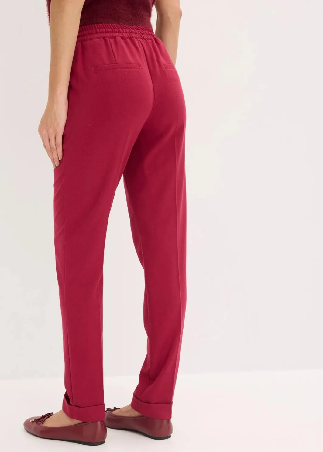 Damen bonprix Hosen|Bekleidung·Kleider|Hose mit Rundumgummizug