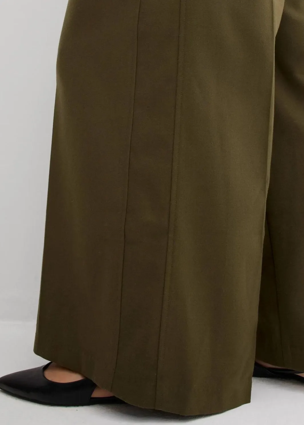 Damen bonprix Bekleidung·Kleider|Hosen|Hose mit Seitenschnallen aus Viskose-Mix