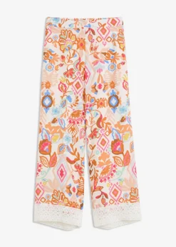 Damen bonprix Bekleidung·Kleider|Hosen|Hose mit Spitze