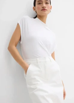 Hot Hosenrock aus elastischem Baumwoll-Mix Damen Bekleidung·Kleider|Hosen