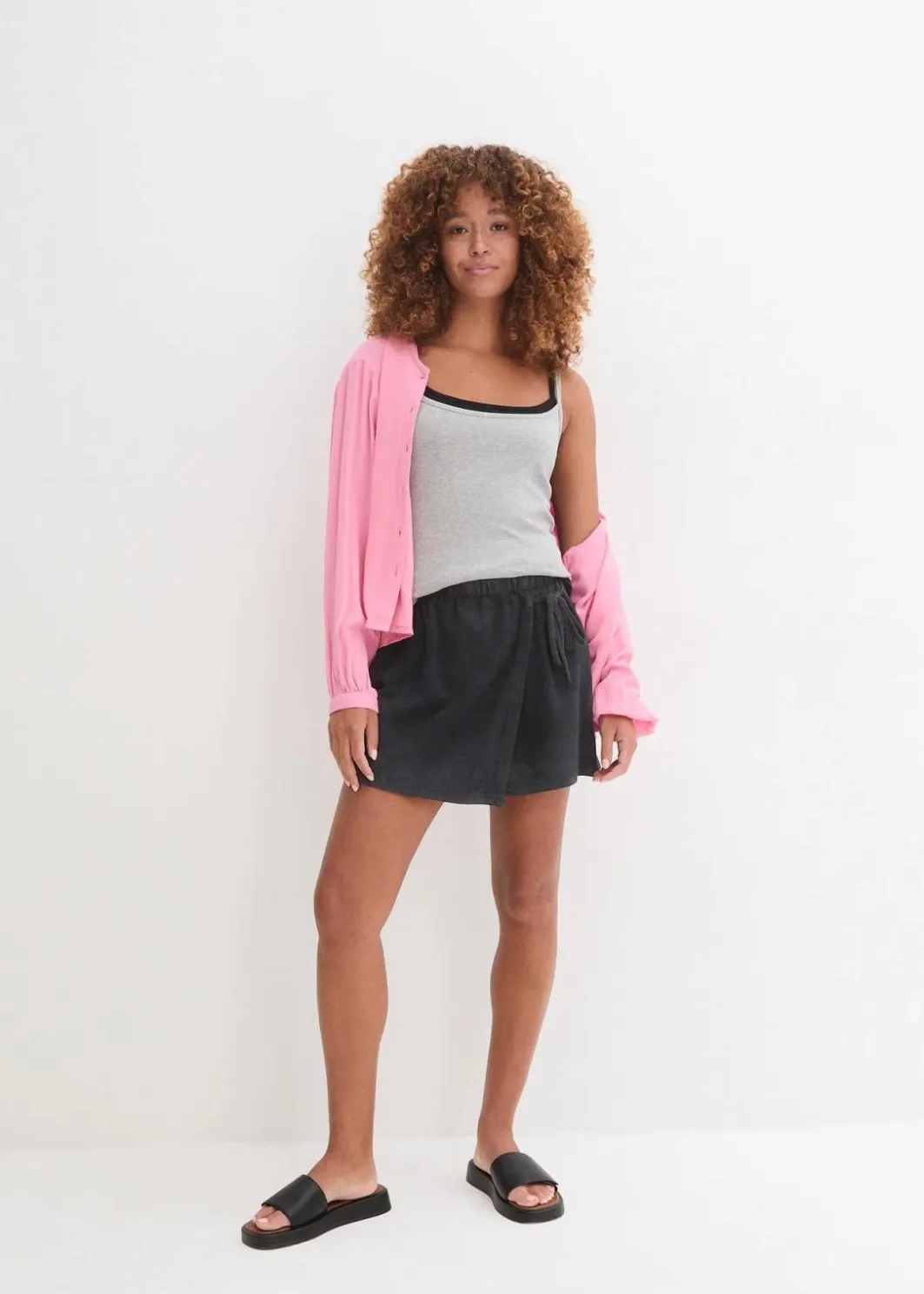 Online Hosenrock aus reiner Bio-Baumwolle Damen Bekleidung·Kleider|Nachhaltigere Materialien