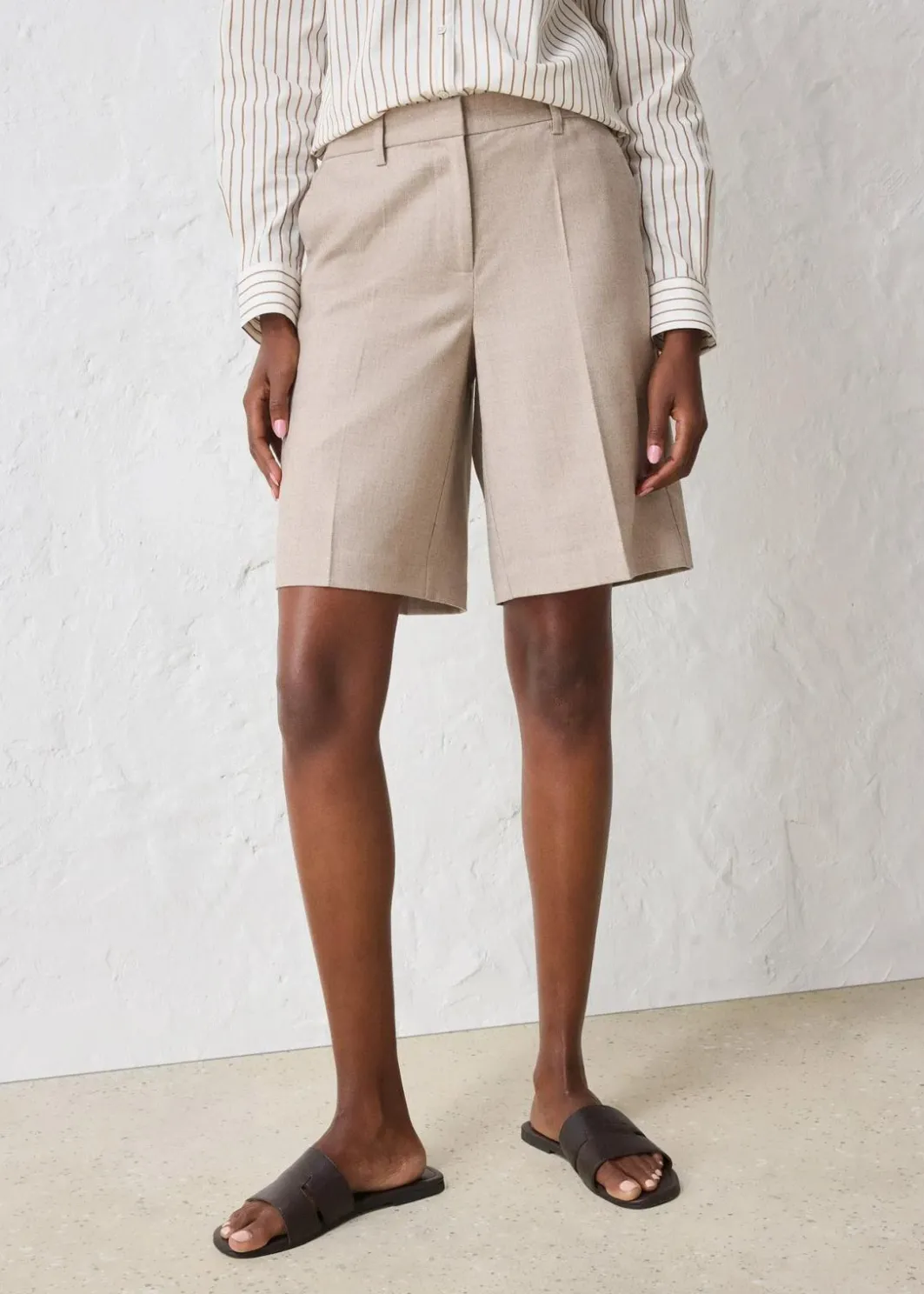 Online Hosenrock mit Wollanteil Damen Bekleidung·Kleider|Premium