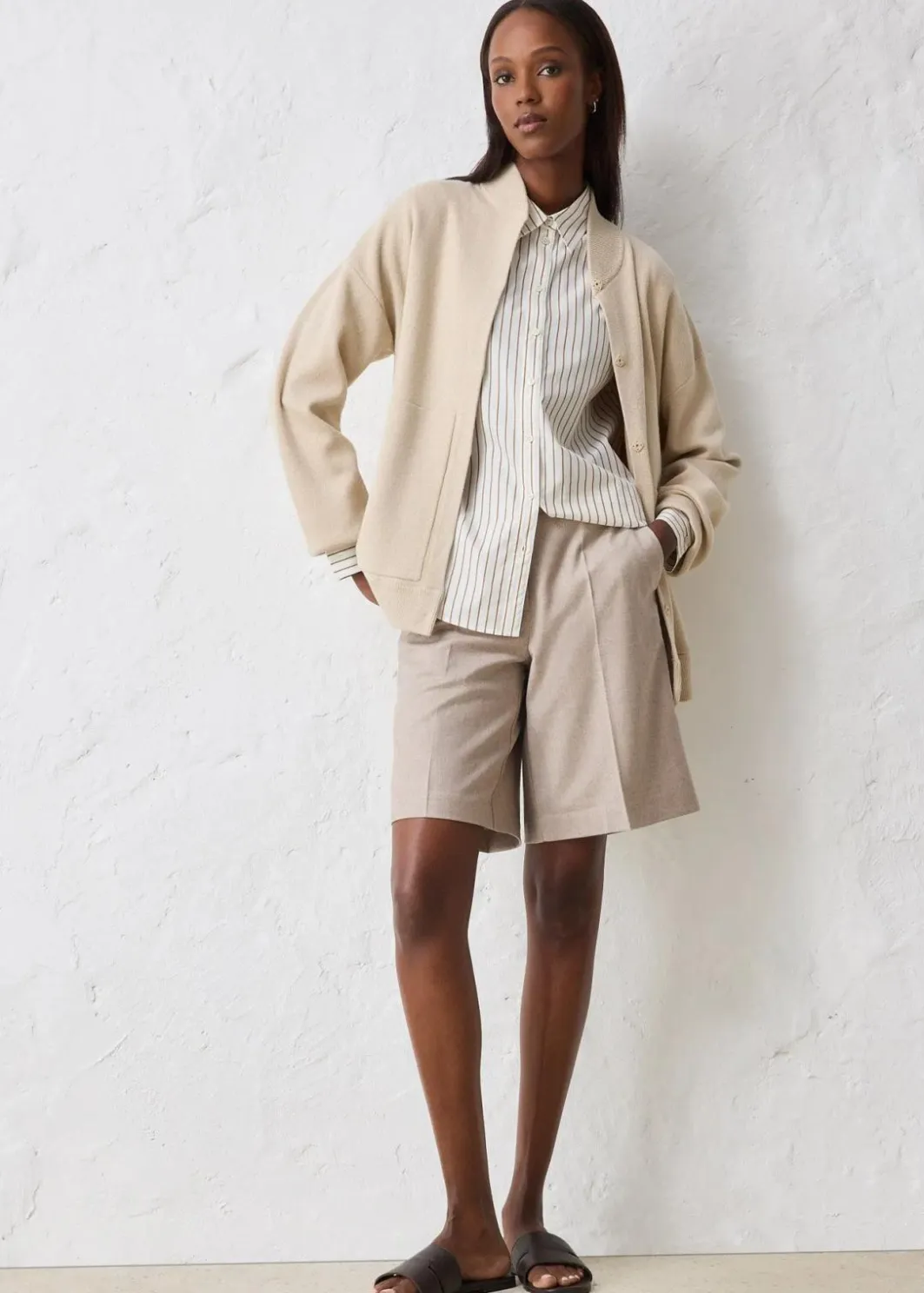 Online Hosenrock mit Wollanteil Damen Bekleidung·Kleider|Premium