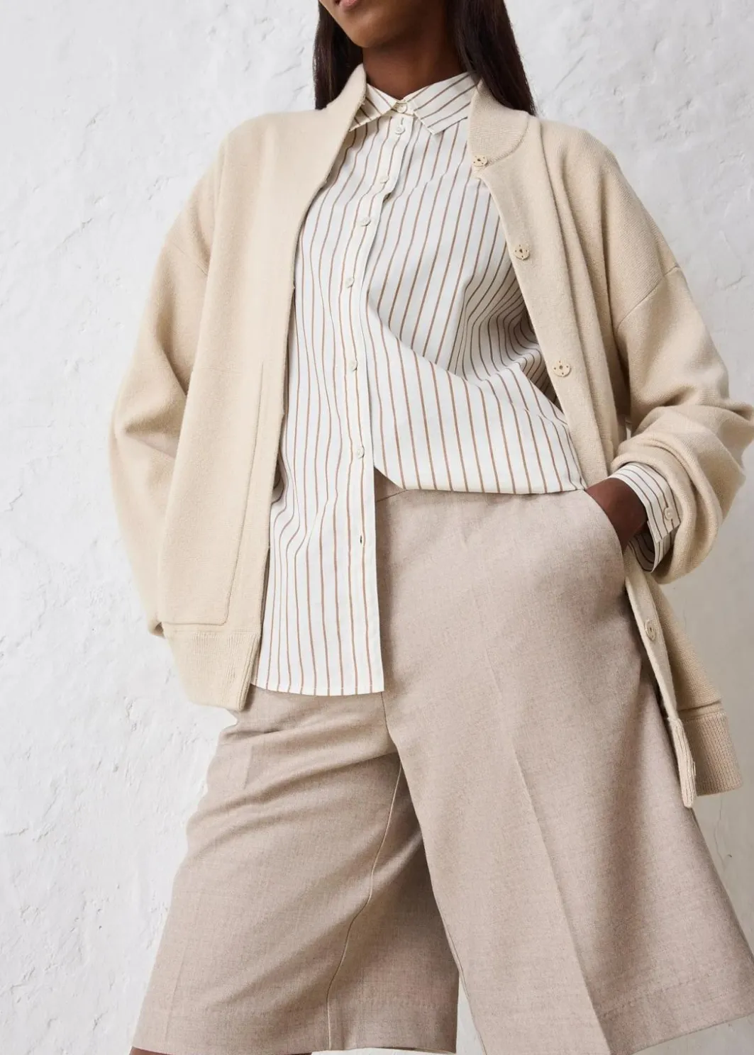 Online Hosenrock mit Wollanteil Damen Bekleidung·Kleider|Premium