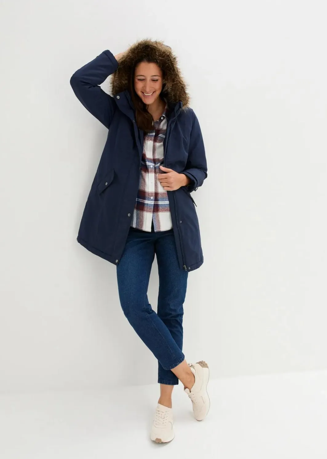 Damen bonprix Bekleidung·Blazer|Umstandsmode|3-in-1 Funktions-Umstandsjacke und Tragejacke