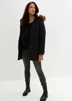 3-in-1 Funktions-Umstandsjacke und Tragejacke Damen Nachhaltigere Materialien|Umstandsmode