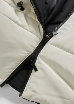 Damen bonprix Bekleidung·Blazer|Umstandsmode|4-in-1 gefütterte Umstandsweste zum Wenden mit Trageeinsatz
