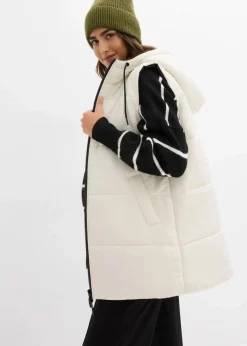 Damen bonprix Bekleidung·Blazer|Umstandsmode|4-in-1 gefütterte Umstandsweste zum Wenden mit Trageeinsatz