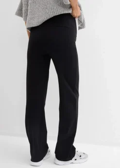 Damen bonprix Bekleidung·Blazer|Nachhaltigere Materialien|2-in-1 Jerseyhose für die Schwangerschaft und danach mit umklappbarem Bund