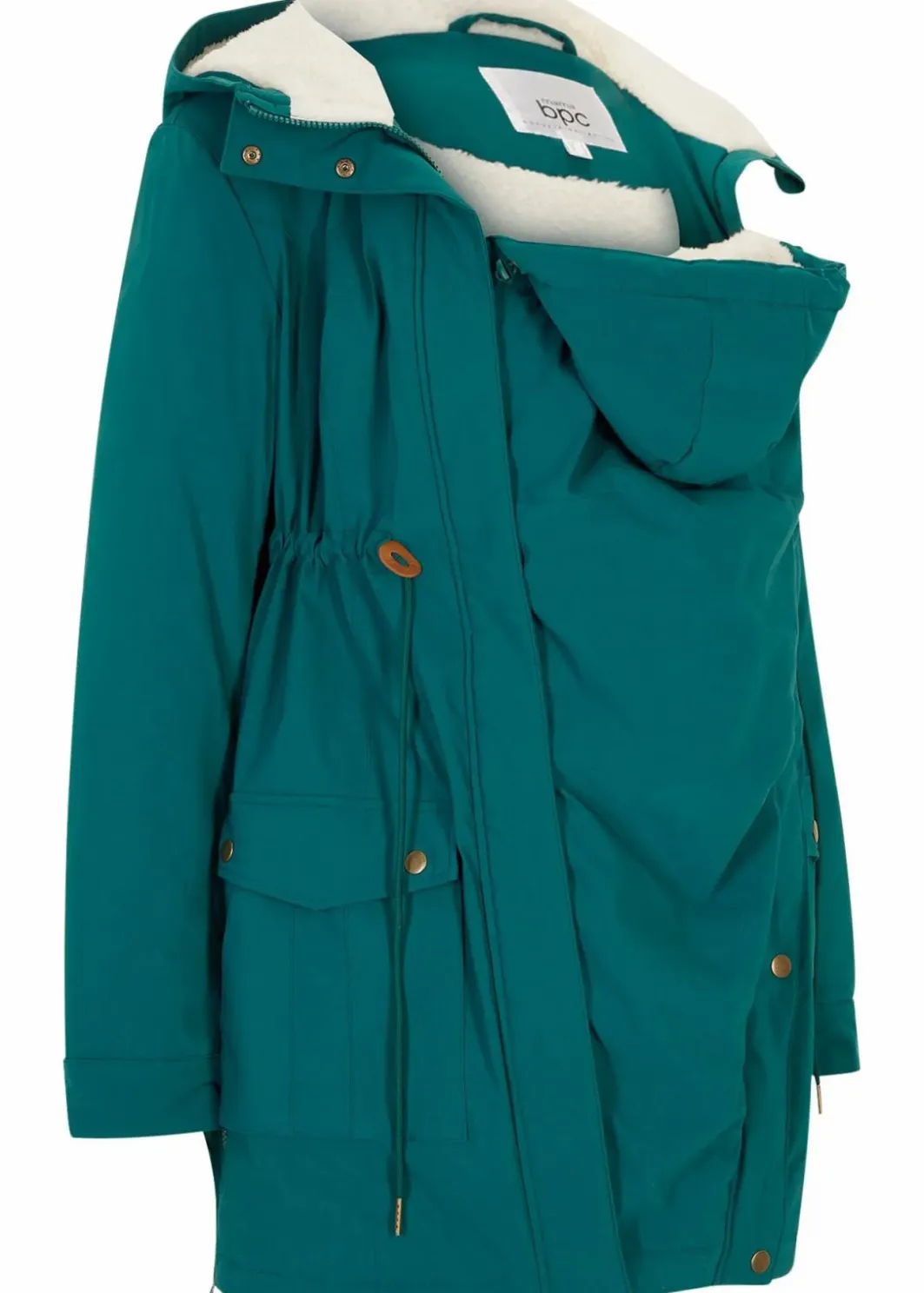Outlet 3-in-1 kuschelig gefütterte Umstands- und Tragejacke Damen Umstandsmode|Bekleidung·Blazer