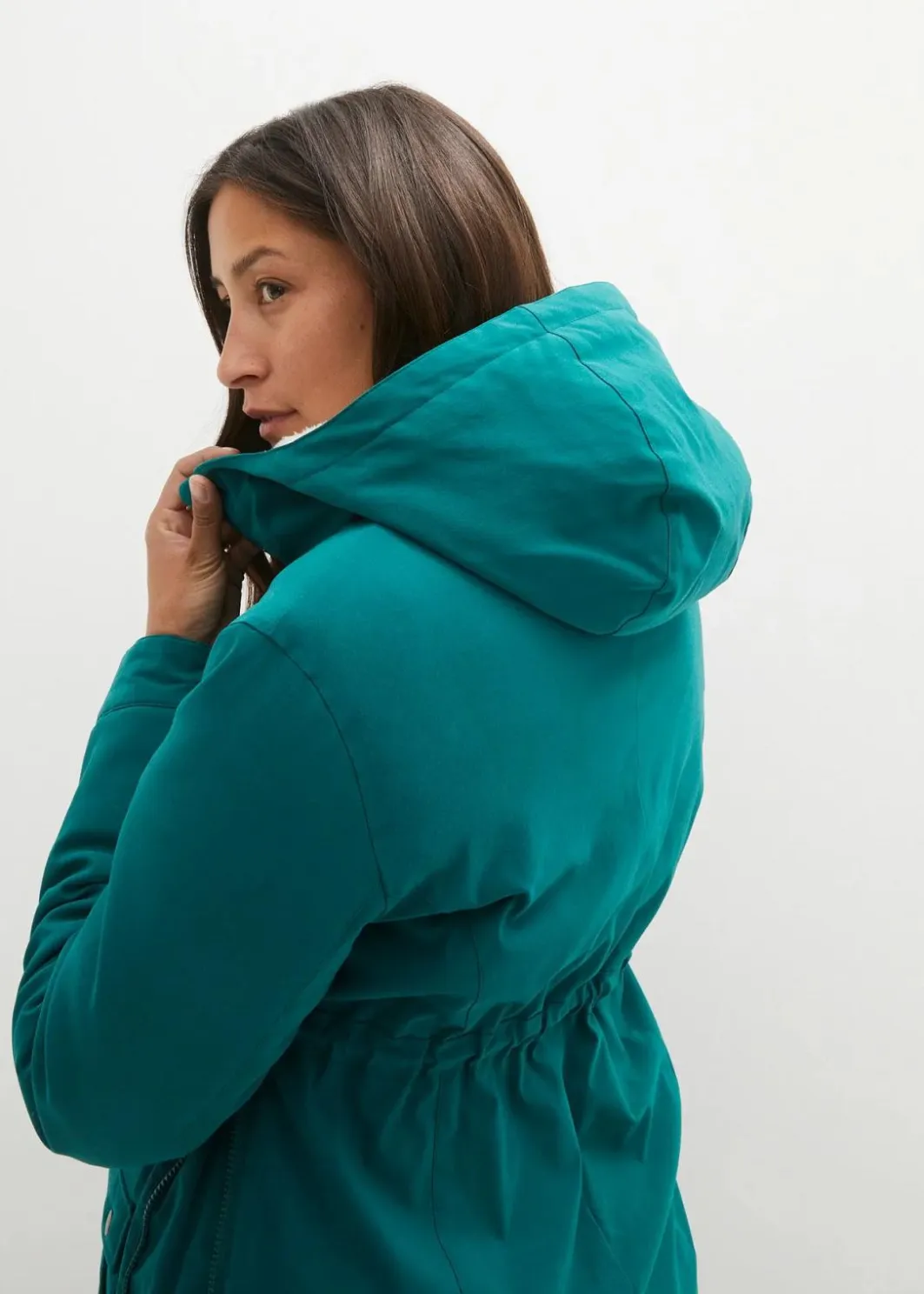 Outlet 3-in-1 kuschelig gefütterte Umstands- und Tragejacke Damen Umstandsmode|Bekleidung·Blazer