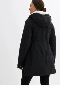 Damen bonprix Umstandsmode|Bekleidung·Blazer|3-in-1 kuschelig gefütterte Umstands- und Tragejacke