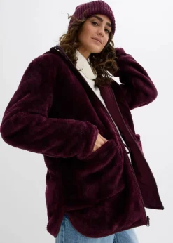 Damen bonprix Bekleidung·Blazer|Umstandsmode|6-in-1 kuschelige Umstands- und Tragejacke zum Wenden