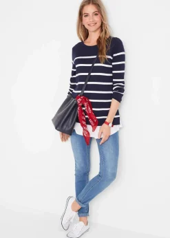 2-in-1 leichter Umstands- und Stillpullover Damen Bekleidung·Blazer|Umstandsmode