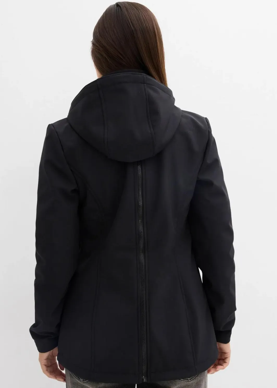 New 4-in-1 Softshelljacke mit Babyeinsatz zum vorne und hinten tragen Damen Bekleidung·Blazer|Umstandsmode