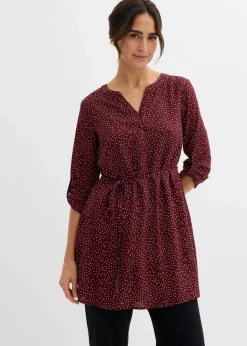 Best 2-in-1 Umstands- und Stillblusenkleid aus fließender Viskose Damen Bekleidung·Blazer|Umstandsmode