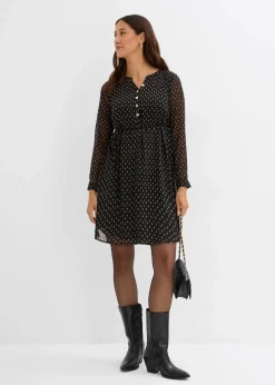 Hot 2-in-1 Umstands- und Stillkleid aus Chiffon Damen Umstandsmode|Bekleidung·Blazer