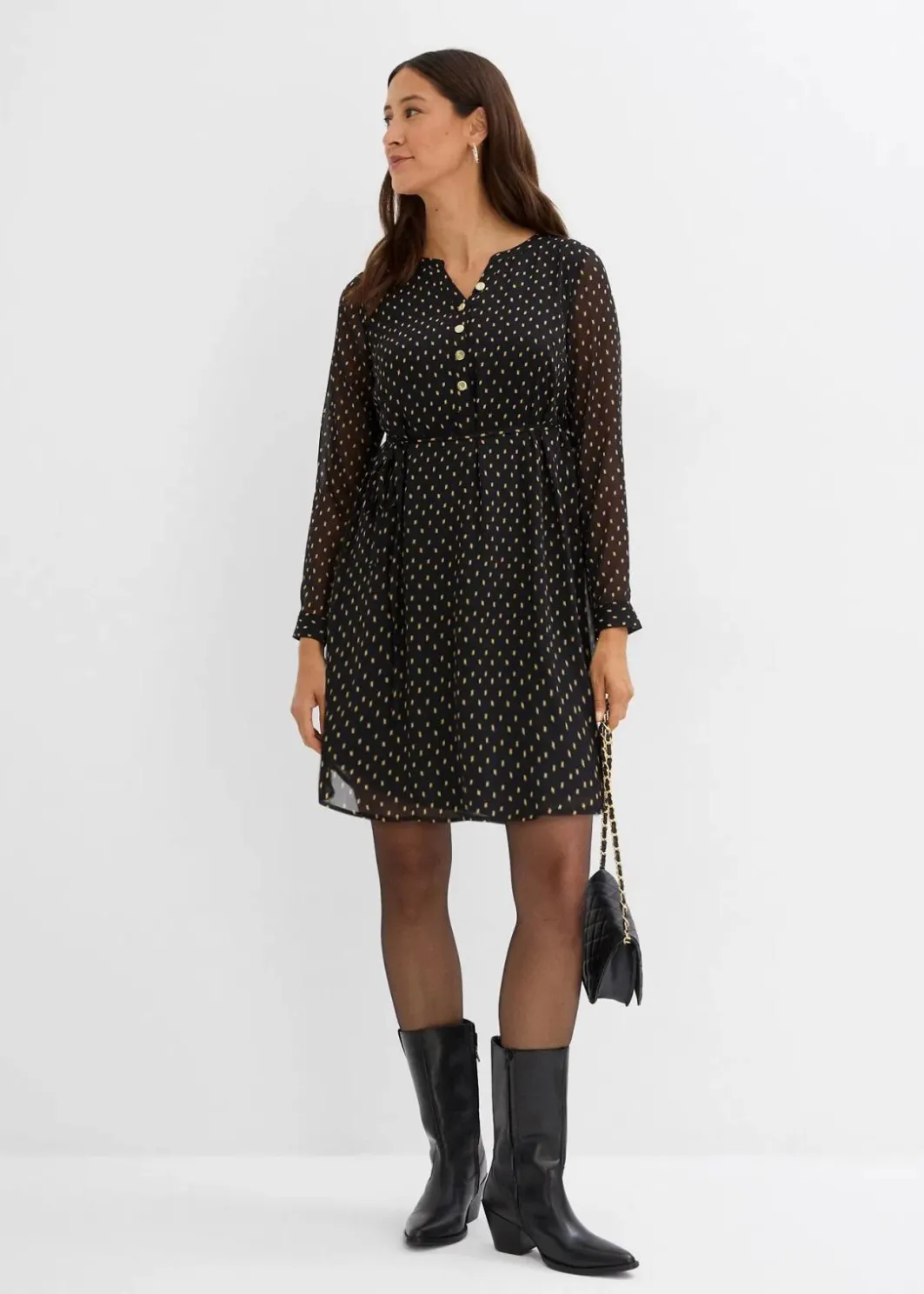 Hot 2-in-1 Umstands- und Stillkleid aus Chiffon Damen Umstandsmode|Bekleidung·Blazer