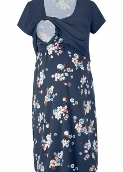 New 2-in-1 Umstands- und Stillkleid aus aus Viskose-Jersey Damen Bekleidung·Blazer|Umstandsmode