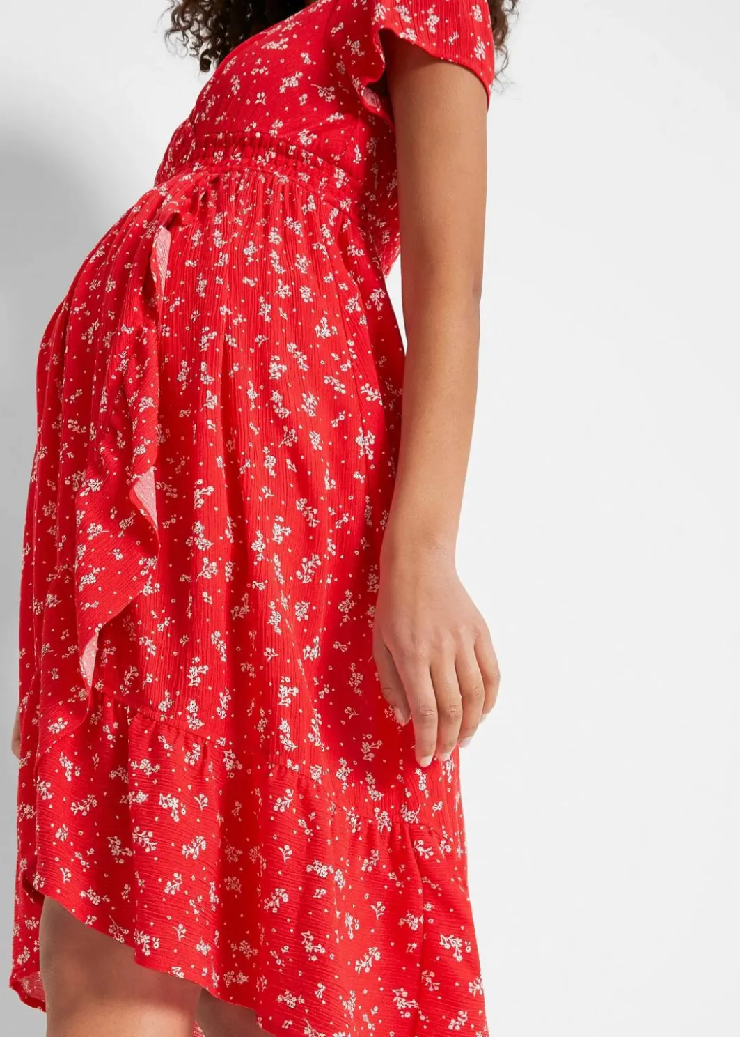 Best 2-in-1 Umstands- und Stillkleid aus Viskose- Crepe Damen Bekleidung·Blazer|Umstandsmode