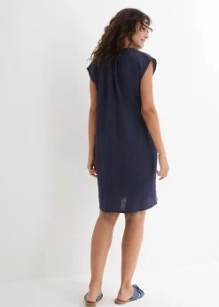 Damen bonprix Bekleidung·Blazer|Umstandsmode|2-in-1 Umstands- und Stillkleid aus Baumwollmusselin