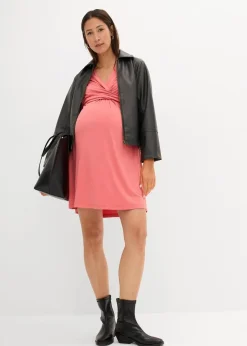 Online 2-in-1 Umstands- und Stillkleid aus Viskose-Stretch Damen Bekleidung·Blazer|Umstandsmode