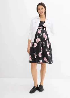 Sale 2-in-1 Umstands- und Stillkleid aus gewebter Viskose Damen Umstandsmode