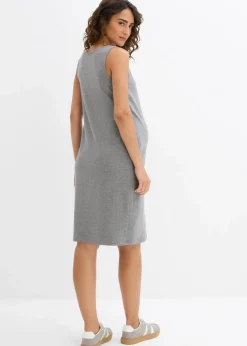 Damen bonprix Bekleidung·Blazer|Umstandsmode|2-in-1 Umstands- und Stillkleid aus Baumwolljersey (2er Pack)