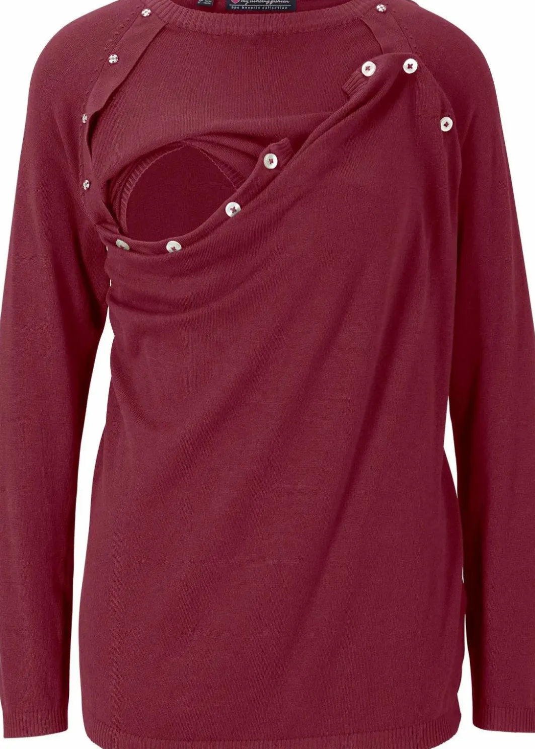Damen bonprix Bekleidung·Blazer|Umstandsmode|2-in-1 Umstands- und Stillpullover aus Feinstrick