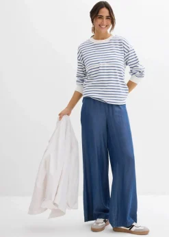 Damen bonprix Bekleidung·Blazer|Umstandsmode|2-in-1 Umstands- und Stillshirt aus reiner Baumwolle
