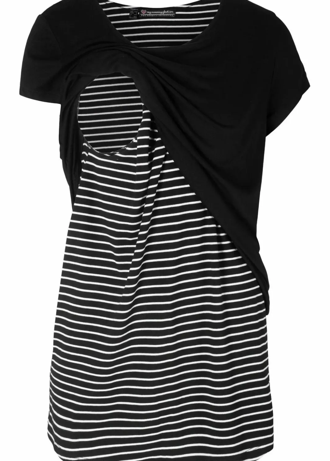 Sale 2-in-1 Umstands- und Stillshirt aus Viskose Damen Bekleidung·Blazer|Umstandsmode