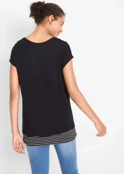 Sale 2-in-1 Umstands- und Stillshirt aus Viskose Damen Bekleidung·Blazer|Umstandsmode