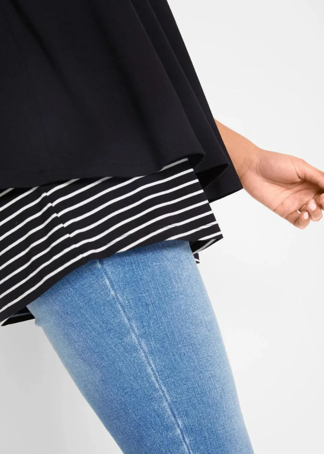 Sale 2-in-1 Umstands- und Stillshirt aus Viskose Damen Bekleidung·Blazer|Umstandsmode