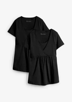 Best 2-in-1 Umstands- und Stillshirts (2er Pack) Damen Bekleidung·Blazer|Nachhaltigere Materialien