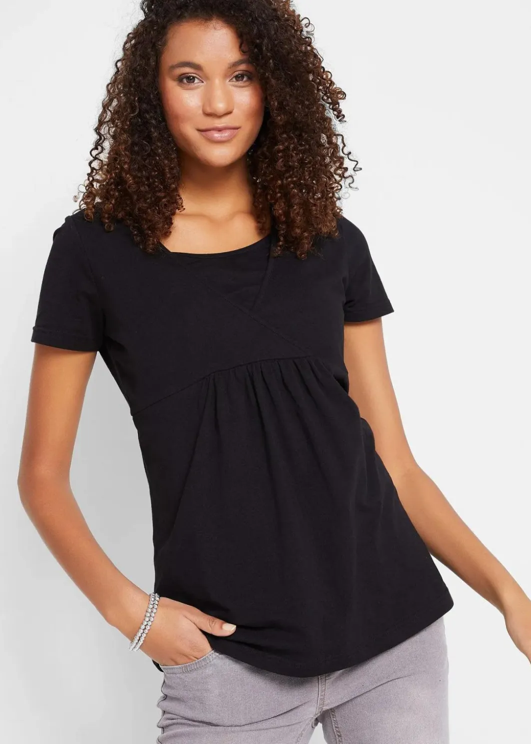 Best 2-in-1 Umstands- und Stillshirts (2er Pack) Damen Bekleidung·Blazer|Nachhaltigere Materialien