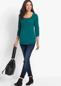 Damen bonprix Bekleidung·Blazer|Umstandsmode|2-in-1 Umstands- und Stillshirt