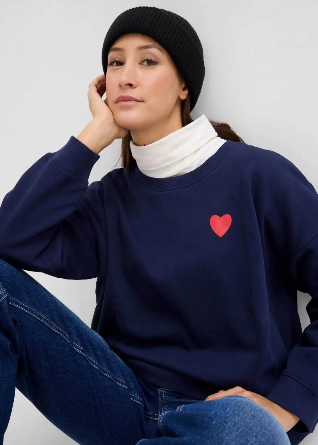 Best 2-in-1 Umstands- und Still-Sweatshirt aus Bio-Baumwolle Damen Bekleidung·Blazer|Nachhaltigere Materialien