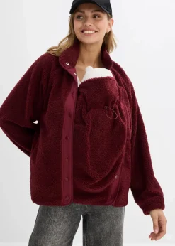Damen bonprix Bekleidung·Blazer|Umstandsmode|3-in-1 Umstands- und Tragejacke aus Teddyfleece