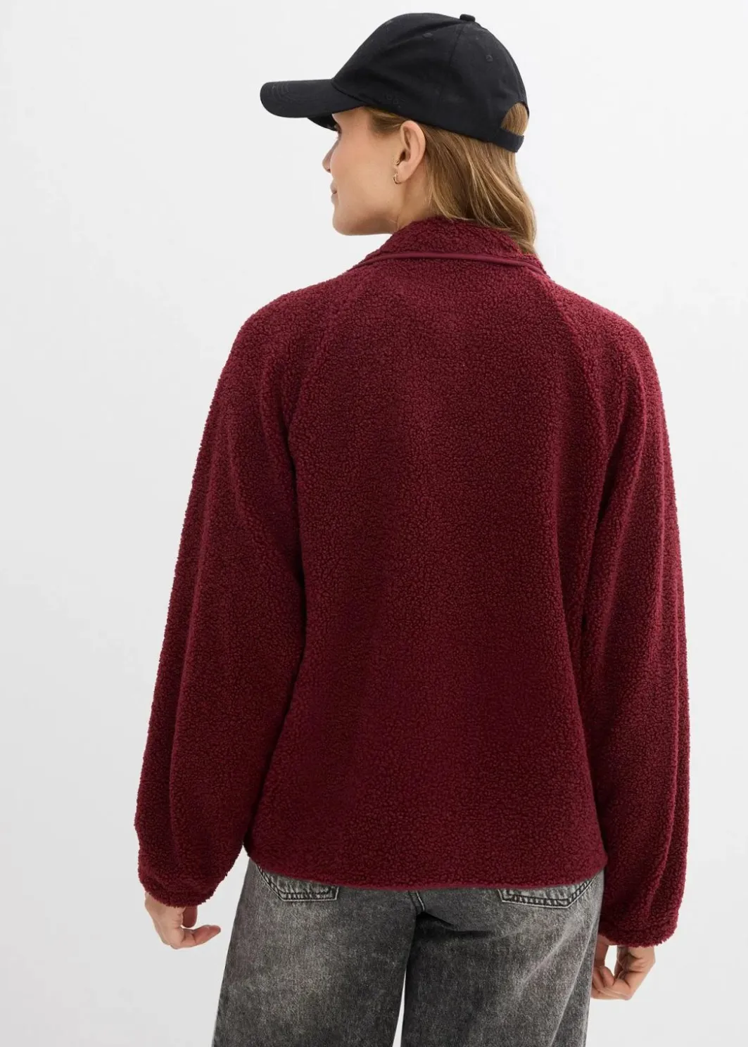 Damen bonprix Bekleidung·Blazer|Umstandsmode|3-in-1 Umstands- und Tragejacke aus Teddyfleece