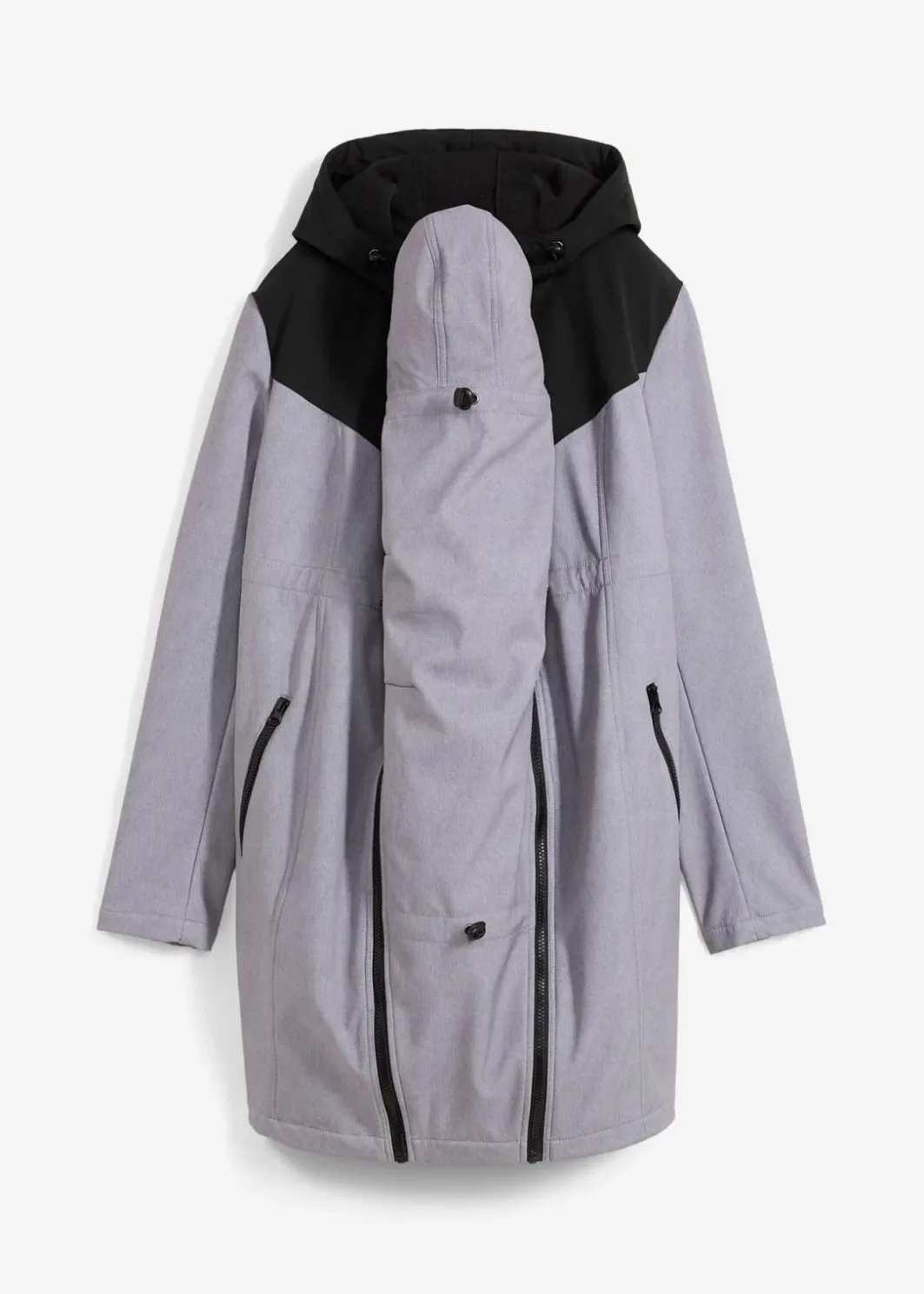 Online 3-in-1 Umstands- und Tragemantel aus Softshell Damen Bekleidung·Blazer|Umstandsmode
