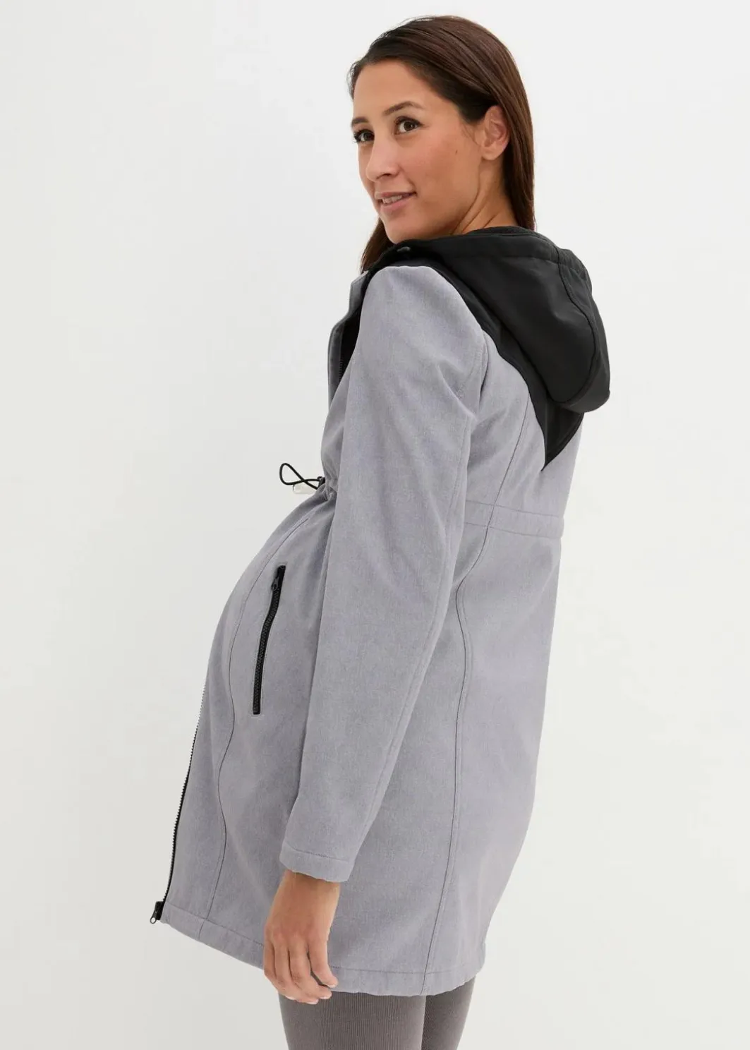 Online 3-in-1 Umstands- und Tragemantel aus Softshell Damen Bekleidung·Blazer|Umstandsmode