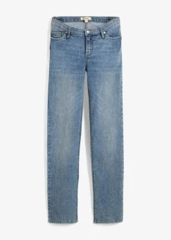 Damen bonprix Bekleidung·Blazer|Nachhaltigere Materialien|2-in-1 Umstandsjeans für die Schwangerschaft und danach, Straight